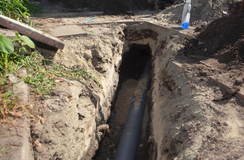 Trench Drain Installation detail