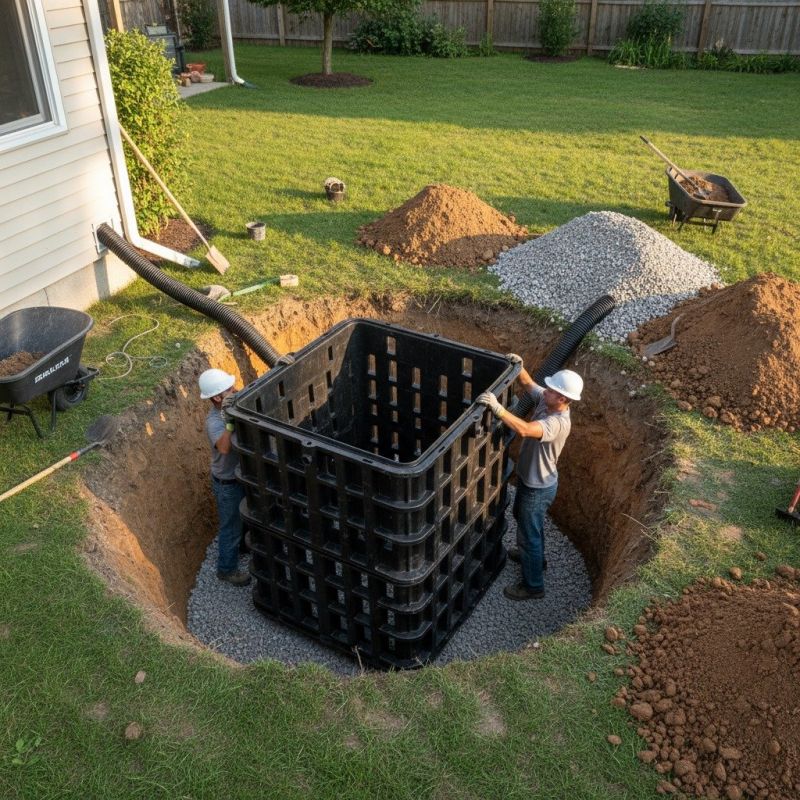 House Drainage Installation